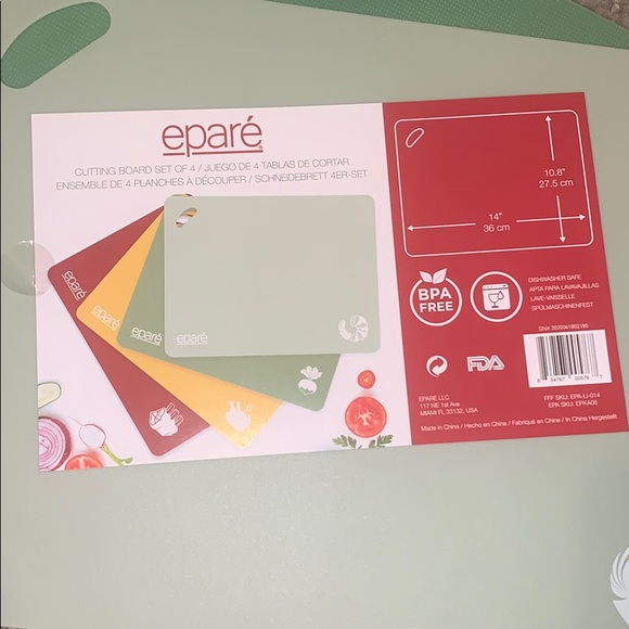 Plastic cutting board - Picture 2 of 2